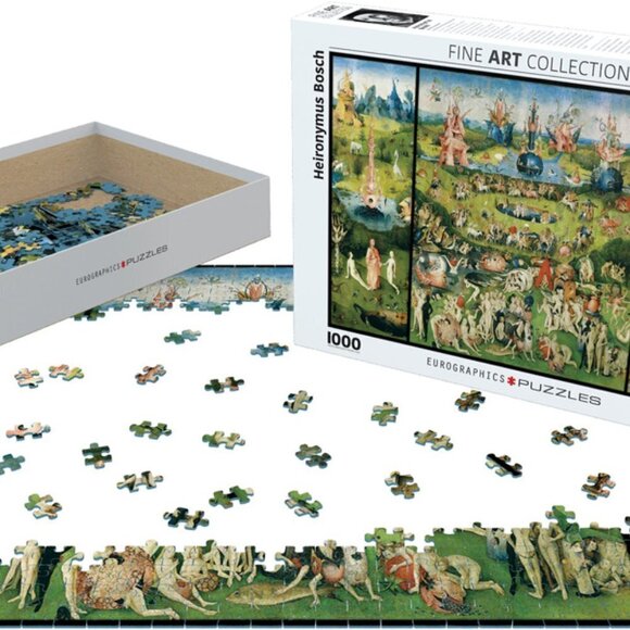 NEW Eurographics Puzzle 1000pcs | The Garden of Earthly Delights - Picture 5 of 5